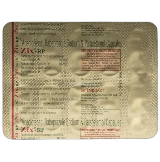zix rp capsule 10's